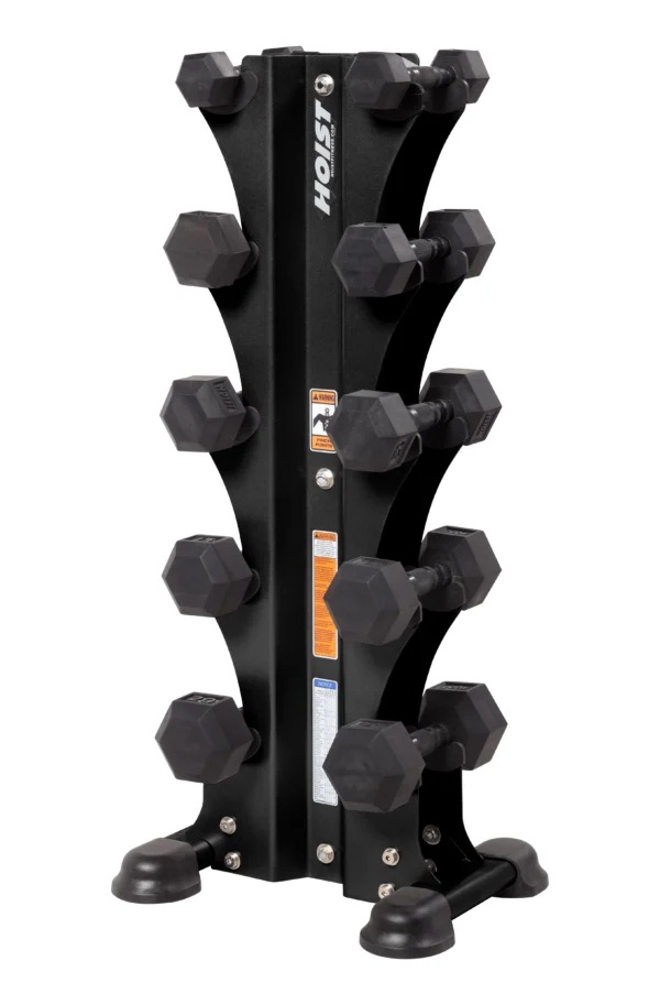 Hoist [HF] 5 Pair Vertical Dumbbell Rack - Image 3