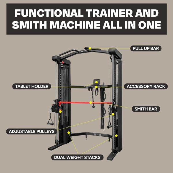Inspire SF3 Smith Functional Trainer - Image 3